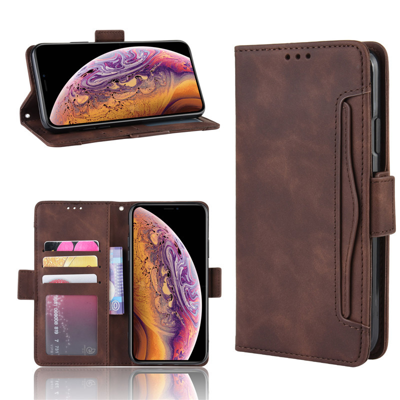 iPhone Multi-card Slot Flip Leather Case